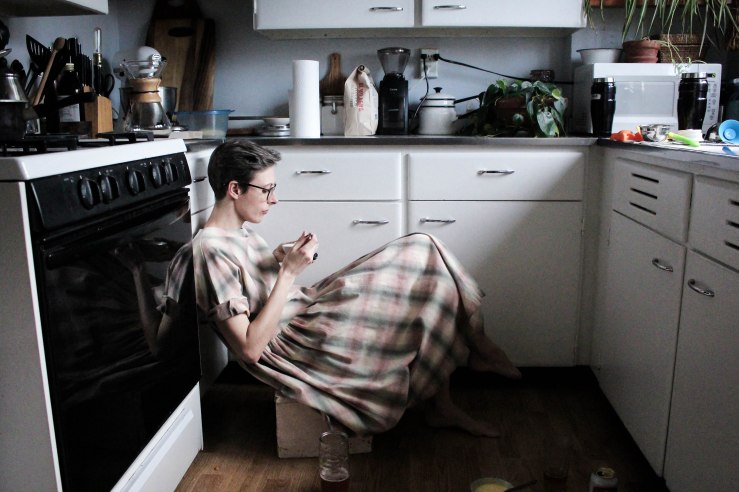 eleanor boockmeier, writer / eating on the floor